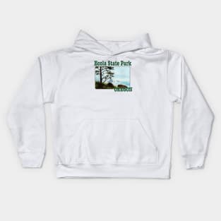 Ecola State Park Kids Hoodie